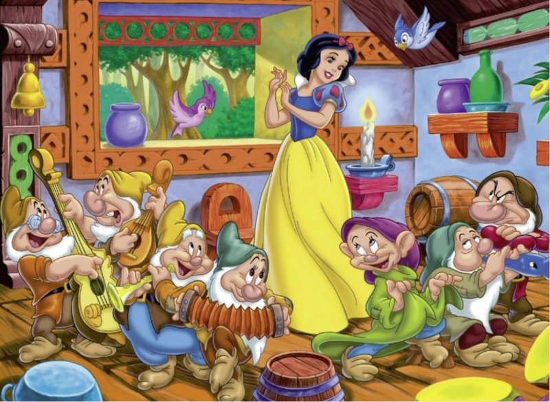 Blanche Neige Et Les 7 Nains Enigme Facile